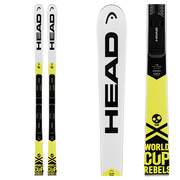 Maria gesponsord Onderdompeling Head Ski WC Rebels iGS RD Team SW + EVO 11 wh/bk 159 - Burusports